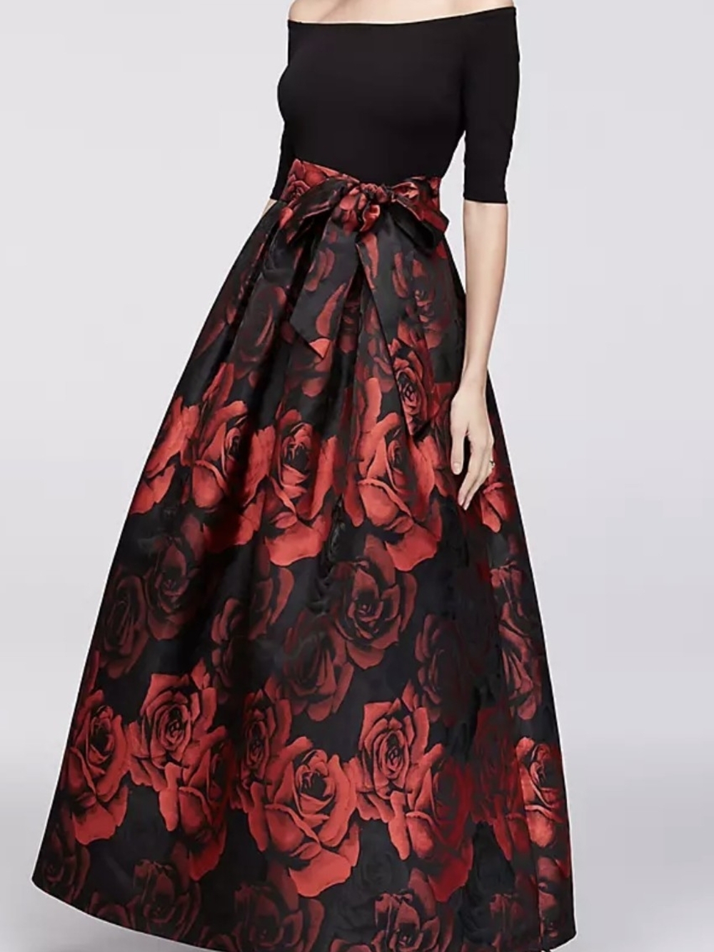 Jessica Howard Black Evening Dress